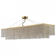 Люстра Arti Lampadari Milano Milano E 1.5.120X30.502 G цвет плафона/подвески Прозрачный, цвет арматуры Золото-1