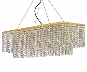Люстра Arti Lampadari Milano Milano E 1.5.70X25.502 G цвет плафона/подвески Прозрачный, цвет арматуры Золото