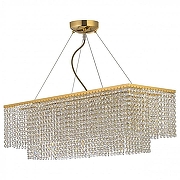 Люстра Arti Lampadari Milano Milano E 1.5.70X25.502 G цвет плафона/подвески Прозрачный, цвет арматуры Золото-1