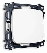 Выключатель проходной одноклавишный без рамки Ambrella Volt Quant MO121020 цвет Белый