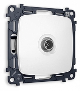 ТВ-розетка оконечная без рамки Ambrella Volt Quant MO133010 цвет Белый