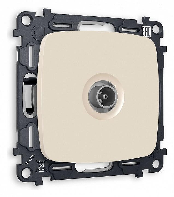 ТВ-розетка проходная без рамки Ambrella Volt Quant MO333030 