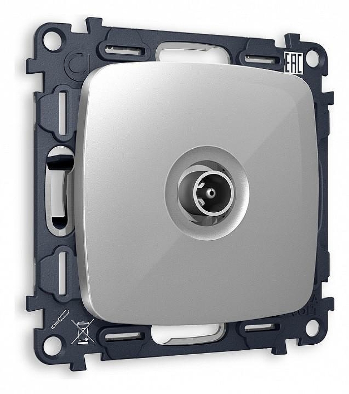 ТВ-розетка оконечная без рамки Ambrella Volt Quant MO413010 