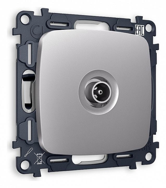 ТВ-розетка проходная без рамки Ambrella Volt Quant MO513030 