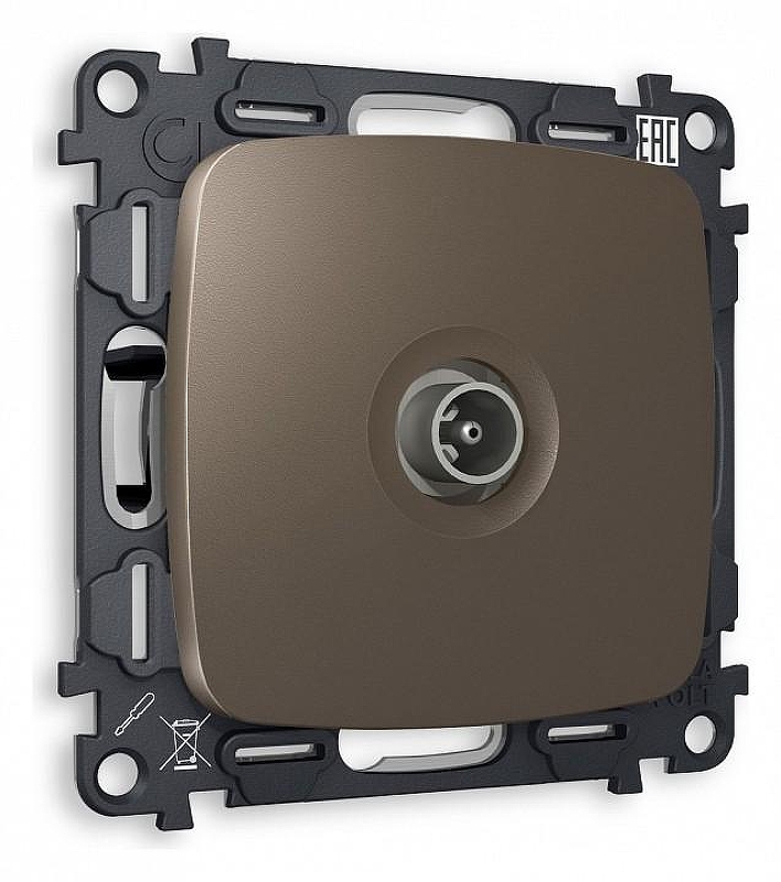 ТВ-розетка оконечная без рамки Ambrella Volt Quant MO643010 