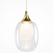 Подвесной светильник Maytoni Aura MOD016PL-01BS1 цвет латунь