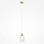 Подвесной светильник Maytoni Aura MOD016PL-01BS1 цвет латунь-2