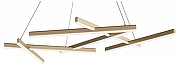 Люстра Maytoni L1ne MOD016PL-L80GK цвет плафона/подвески Белый, Золото, цвет арматуры Золото