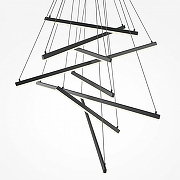 Люстра Maytoni L1ne MOD016PL-L96BK цвет плафона/подвески Черный, цвет арматуры Черный