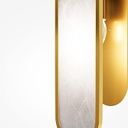 Накладной светильник Maytoni Marmo MOD099WL-02G цвет плафона/подвески Белый, цвет арматуры Латунь-2