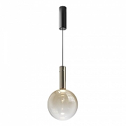 Подвесной светильник Maytoni Nebula MOD182PL-L6CG3K цвет плафона/подвески Коньячный, цвет арматуры Черный-1