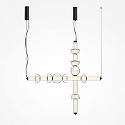 Подвесной светильник Maytoni Cosmo MOD210PL-L39B3K цвет плафона/подвески Прозрачный, цвет арматуры Черный-2