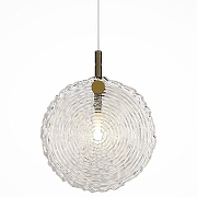 Подвесной светильник Maytoni Frozen MOD254PL-01BS цвет плафона/подвески Прозрачный, цвет арматуры Латунь