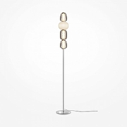 Торшер Maytoni Pattern MOD267FL-L32CH3K цвет плафона/подвески Белый, Серый, цвет арматуры Хром-1