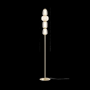 Торшер Maytoni Pattern MOD267FL-L32G3K цвет плафона/подвески Белый, Серый, цвет арматуры Золото-2