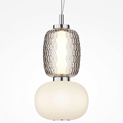 Подвесной светильник Maytoni Pattern MOD267PL-L18CH3K цвет плафона/подвески Белый, Серый, цвет арматуры Хром