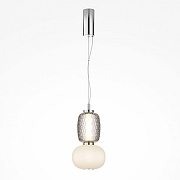 Подвесной светильник Maytoni Pattern MOD267PL-L18CH3K цвет плафона/подвески Белый, Серый, цвет арматуры Хром-2