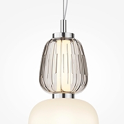 Подвесной светильник Maytoni Pattern MOD267PL-L32CH3K цвет плафона/подвески Белый, Серый, цвет арматуры Хром-3