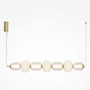 Подвесной светильник Maytoni Pattern MOD267PL-L42G3K цвет плафона/подвески Белый, Прозрачный, цвет арматуры Золото-2