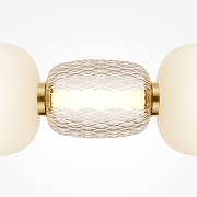 Подвесной светильник Maytoni Pattern MOD267PL-L42G3K цвет плафона/подвески Белый, Прозрачный, цвет арматуры Золото-3