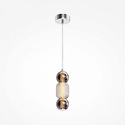 Подвесной светильник Maytoni Drop MOD273PL-L16CH3K цвет плафона/подвески Прозрачный, Серый, цвет арматуры Хром-1