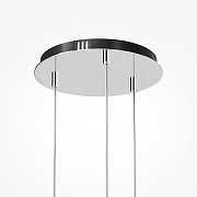 Люстра Maytoni Drop MOD273PL-L33CH3K цвет плафона/подвески Прозрачный, Серый, цвет арматуры Хром-4