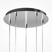 Люстра Maytoni Drop MOD273PL-L80CH3K цвет плафона/подвески Прозрачный, Серый, цвет арматуры Хром-4