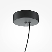 Люстра Maytoni Flat MOD296PL-L40BC3K цвет плафона/подвески Оранжевый, цвет арматуры Черный-4