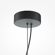 Подвесной светильник Maytoni Flat MOD296PL-L60BC3K цвет плафона/подвески Оранжевый, цвет арматуры Черный-5