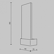 Накладной светильник Maytoni Ornate MOD318WL-L3CH3K цвет плафона/подвески Прозрачный, цвет арматуры Хром-4