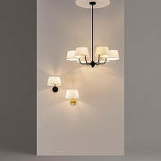 Бра Maytoni Modesto MOD360WL-01B цвет плафона/подвески Бежевый, цвет арматуры Черный-4