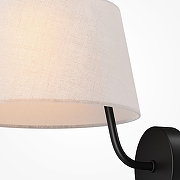 Бра Maytoni Modesto MOD360WL-01B цвет плафона/подвески Бежевый, цвет арматуры Черный-5