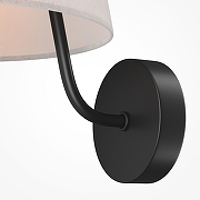 Бра Maytoni Modesto MOD360WL-01B цвет плафона/подвески Бежевый, цвет арматуры Черный-6