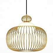 Подвесной светильник Maytoni Lev1tat1on MOD376PL-01G цвет плафона/подвески Белый, Латунь, цвет арматуры Латунь