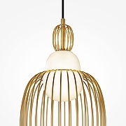 Подвесной светильник Maytoni Lev1tat1on MOD376PL-01G1 цвет плафона/подвески Белый, Латунь, цвет арматуры Латунь-6