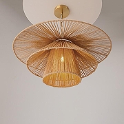 Подвесной светильник Maytoni Costa MOD394PL-01BS1 цвет плафона/подвески Коричневый, цвет арматуры Латунь-6