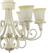 Люстра Dio D’Arte Molfetta Molfetta E 1.1.6 C цвет плафона/подвески Белый, цвет арматуры Бежевый-3