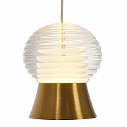 Подвесной светильник MyFar Jane MR1210-1PL цвет плафона/подвески Золото, Прозрачный, цвет арматуры Золото-2