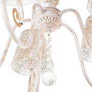 Люстра на штанге MyFar Luna MR1310-5C цвет плафона/подвески Белый, Золото, цвет арматуры Белый, Золото-4