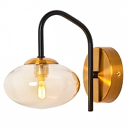 Бра MyFar Scott MR1750-1W цвет латунь, черный-1