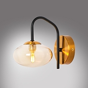 Бра MyFar Scott MR1750-1W цвет латунь, черный-4