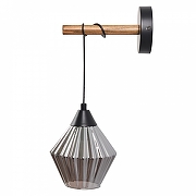 Бра MyFar Bella MR1770-1W цвет дерево, черный-3