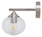 Бра MyFar Gloria MR1790-1W цвет плафона/подвески Прозрачный, цвет арматуры Никель-2