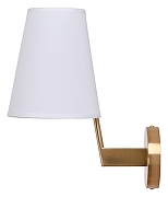 Бра MyFar Aurora MR1930-1W цвет плафона/подвески Белый, цвет арматуры Латунь-1