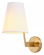 Бра MyFar Aurora MR1930-1W цвет плафона/подвески Белый, цвет арматуры Латунь-3