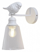 Бра MyFar Tracey MR1960-1W цвет плафона/подвески Прозрачный, цвет арматуры Белый-2