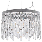 Люстра MyFar David MR1971-6P цвет плафона/подвески Прозрачный, цвет арматуры Хром