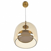 Подвесной светильник MyFar Charlie MR2132-1PL цвет плафона/подвески Оранжевый, цвет арматуры Латунь-3