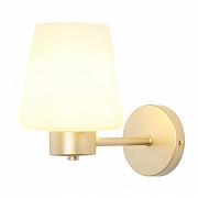 Бра MyFar Mark MR2340-1W цвет плафона/подвески Белый, цвет арматуры Бежевый-1