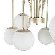 Люстра на штанге MyFar Cassia MR2351-8C цвет плафона/подвески Белый, цвет арматуры Бежевый-3